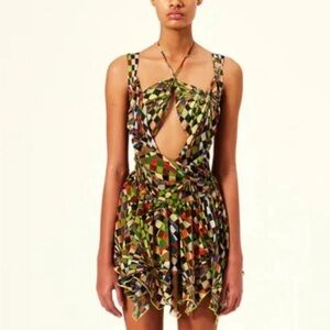 Siedres Kaleidoscope Fia Mini Dress EU 34